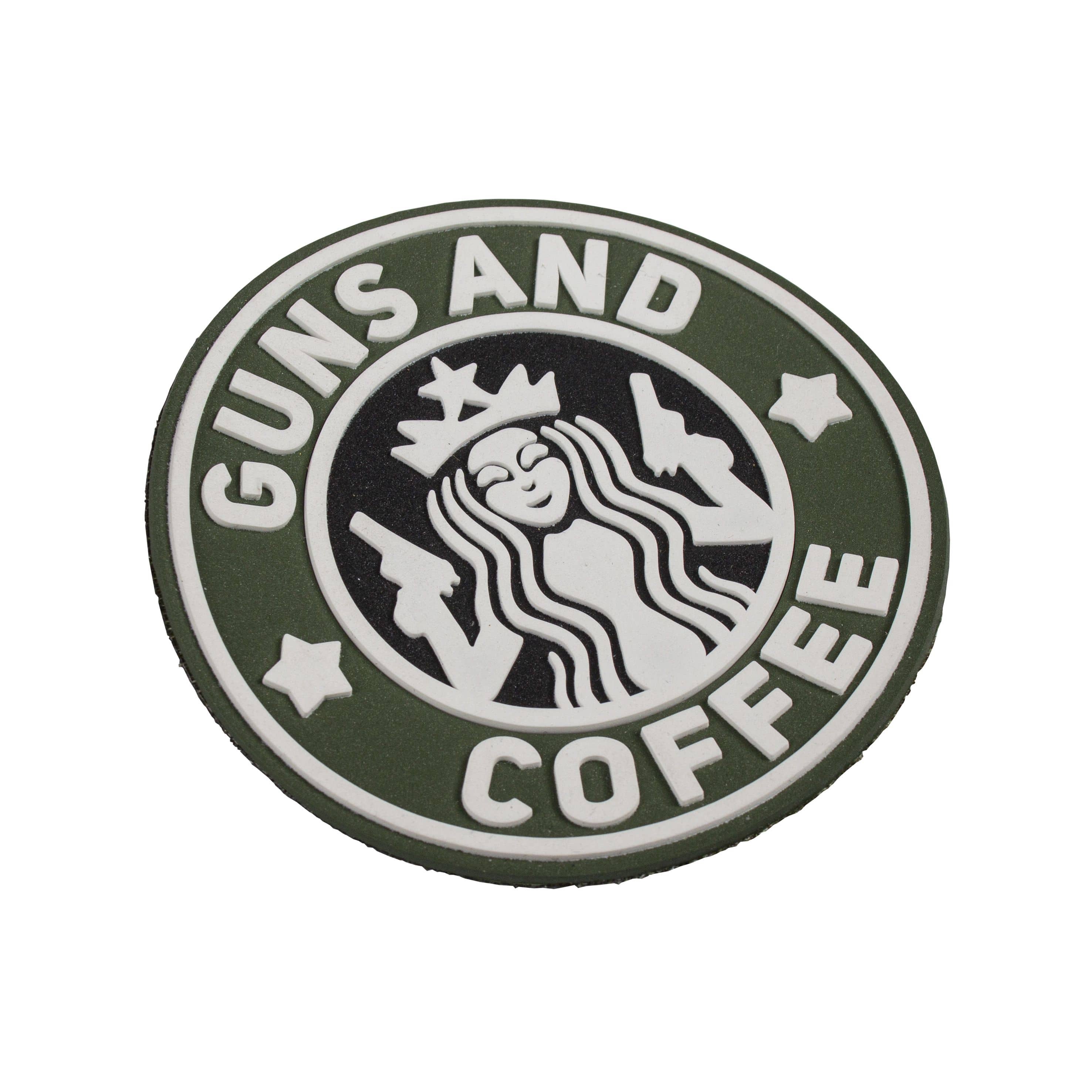 Патч"GUNS AND COFFEE"